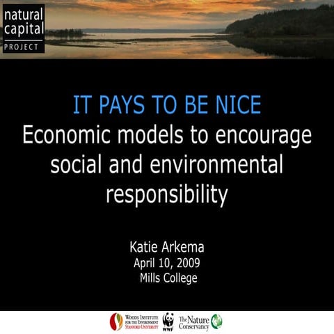 Natural Capital Project Presentation