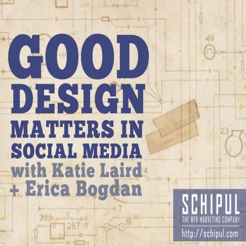 Good Design Matters In Social Media