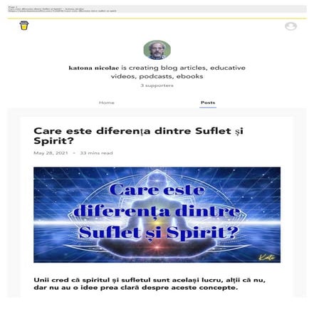 Kato  - Care este diferența dintre suflet și spirit?