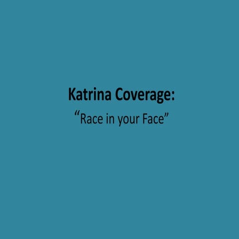 Katrina coverage
