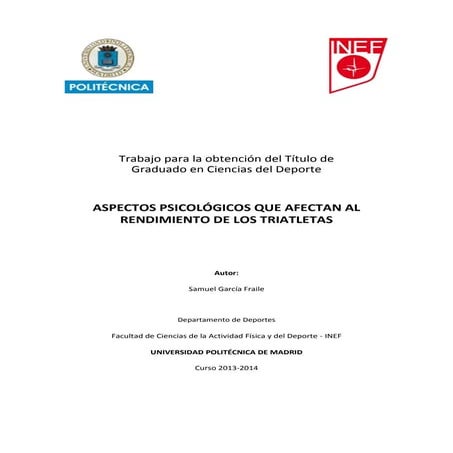 psicologia del deporte