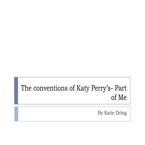 Katy perry  part of me