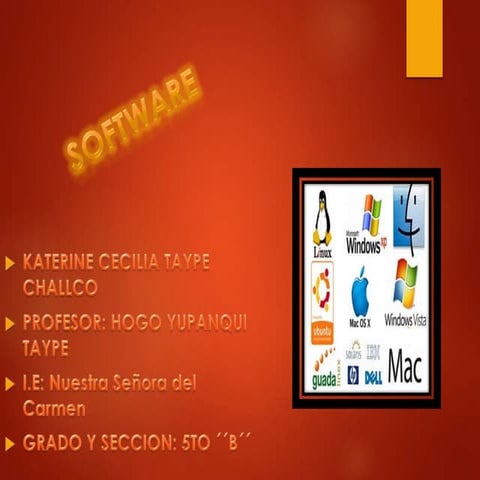  el software