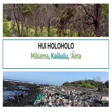 Kau beach clean u fall 2018