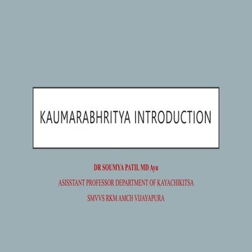 Kaumarabhritya introduction.pptx
