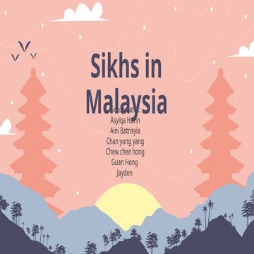 Suku kaum  Punjabi  yang ada di Malaysia