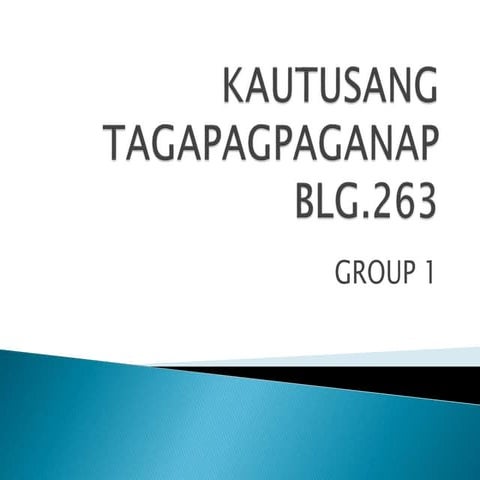 KAUTUSANG TAGAPAGPAGANAP BLG.komunikasyonpptx