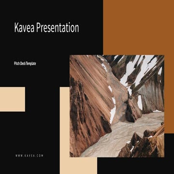 Kavea Presentation : Dark Color Theme | PPT