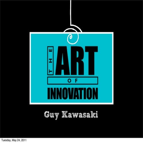 Guy Kawasaki's keynote presentation at QITCOM 2011