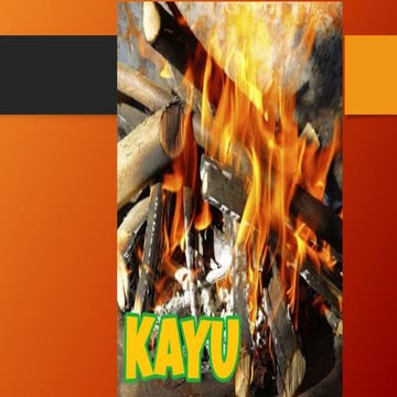 Kayuapi | PPTX