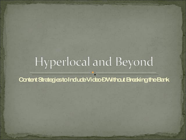 Kazakh Hyperlocal And Niche Opportunities