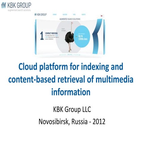 KBK Group Skolkovo Investor Presentation