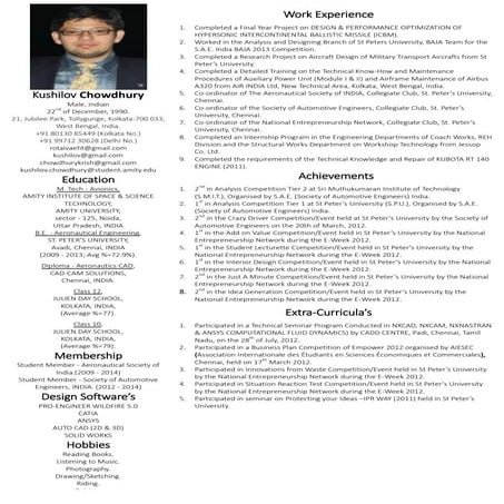 resume hari | PDF