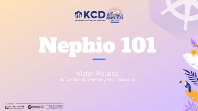 KCD Costa Rica 2024 - Nephio para parvulitos