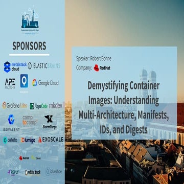 KCD Munich 2023 - Demystifying Container Images Understanding Multi-Architect...