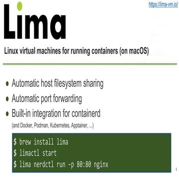 [KubeConEU2023] Lima pavilion