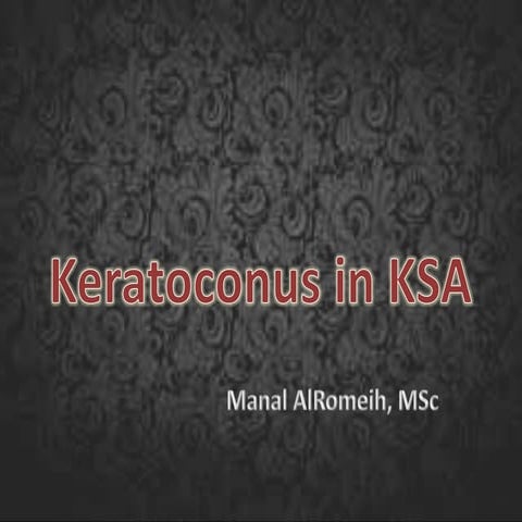Kertoconus in ksa