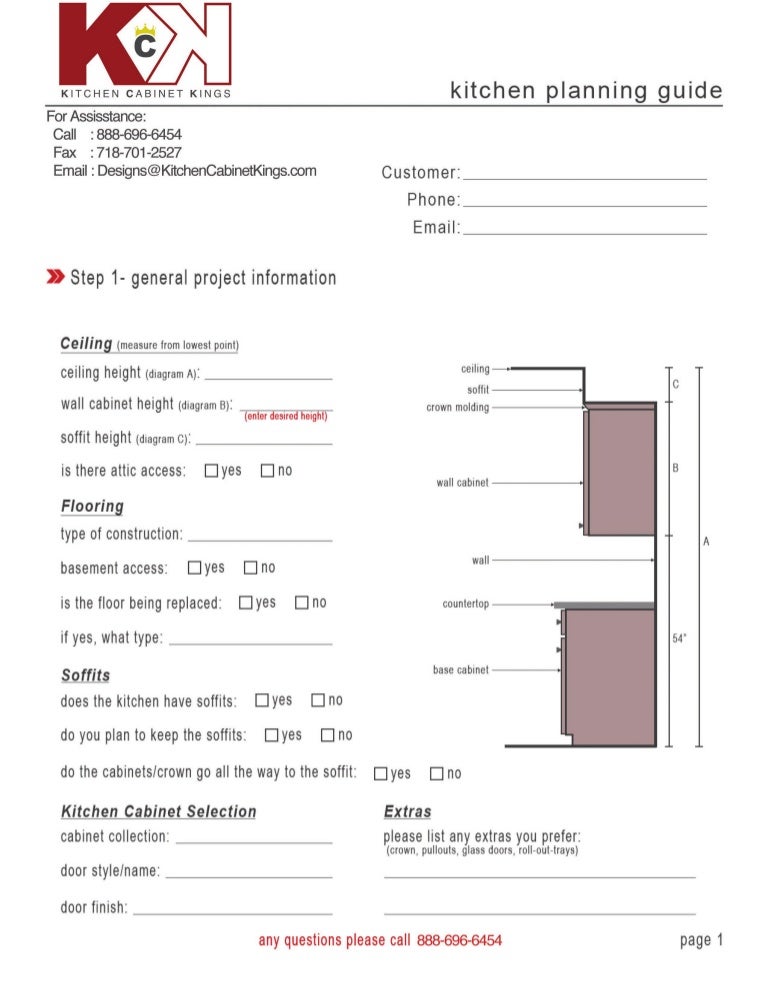 Kitchen Kings How To Measure Your Kitchen Guide