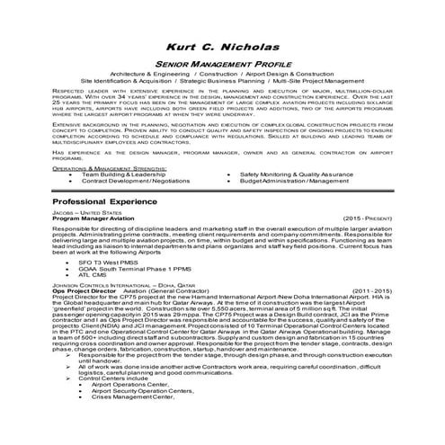 Kcn 2016 March Resume