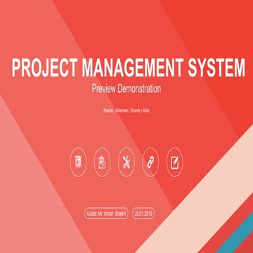Project Management System (Ultimate PPT)