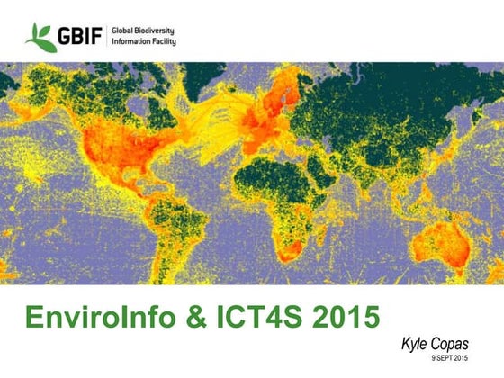 Intro to GBIF: Infrastructures and Platforms for Environmental Crowd Sensing ...