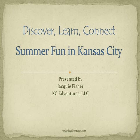 Kansas City Summer Fun for Preschoolers