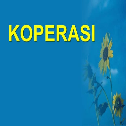 Kd 1. koperasi