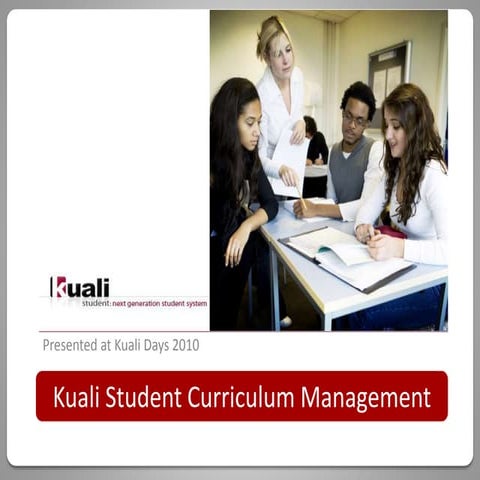 Kd10 Curriculum Management Demo | PPTX
