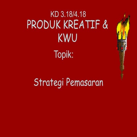 Teknik Strategi Pemasaran Modul ajar ini dilengkapi dengan bahan bacaan ...