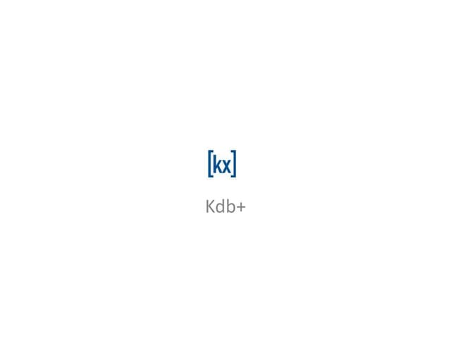 KDB+ Lite