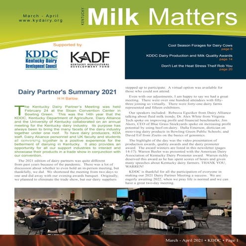 KY Milk Matter March/April 2021