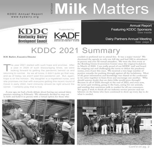 KDDC Annual Report 2021