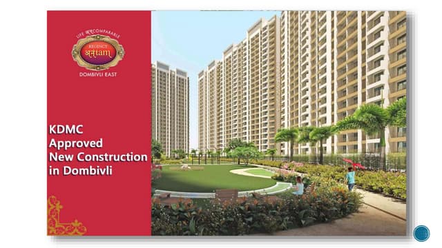 KDMC Approved Flat in Dombivli East | KDMC Approved New Construction in Dombivli