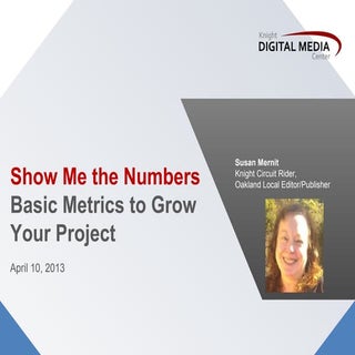 Show Me the Numbers: Basic Metrics ...