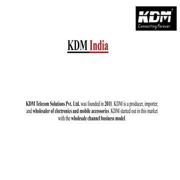 Mobile Accessories Manufacturers | PPTX