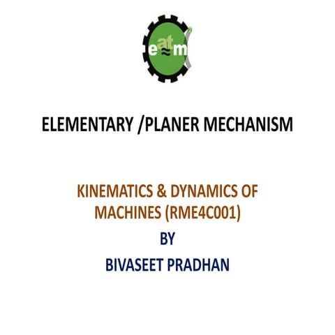 Planer Mechanism