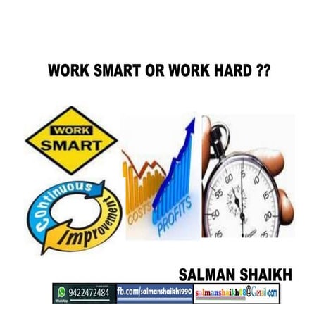 35 hard work and smart work