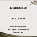  Historical geology