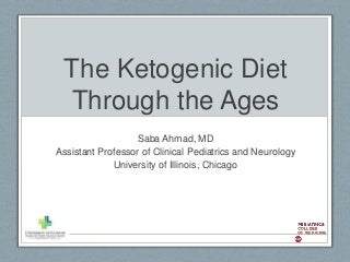 Ketogenic Diet through the ages