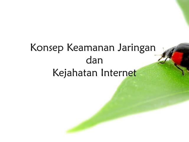 Keamanan jaringan