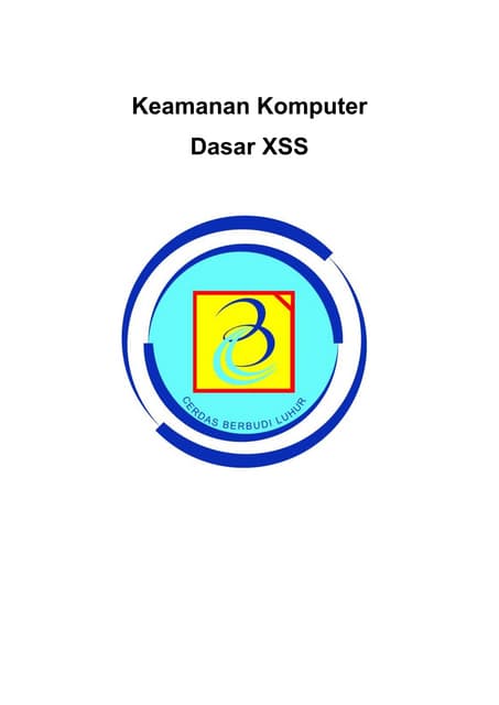 Keamanan komputer - Dasar XSS