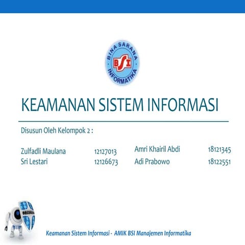 Keamanan sistem informasi