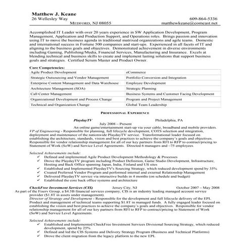 Matthew Keane - CIO - Philadelphia