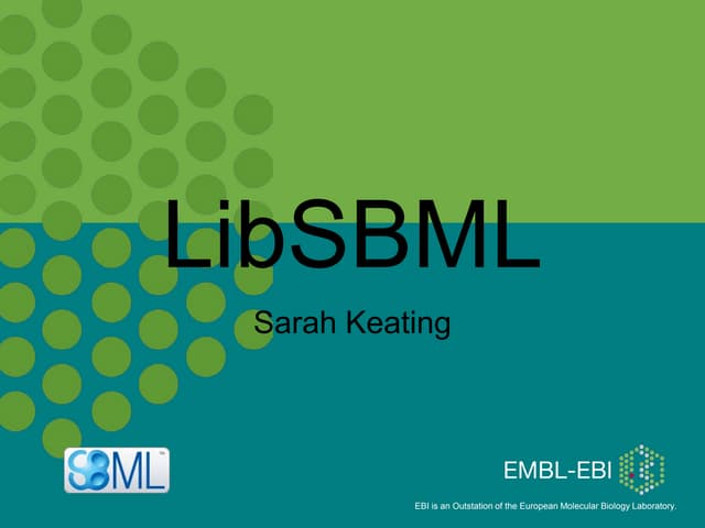 LibSBML - open source software development