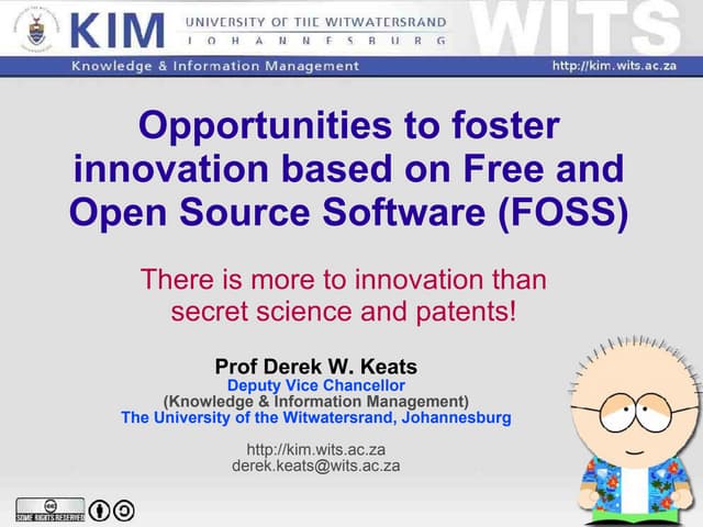 There is more to innovation than secret science and patents!