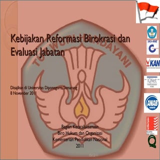 Kebijakan Reformasi Birokrasi dan E...