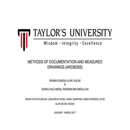 Kedah Report Kedah House & Surau