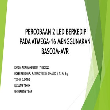 Ppt bascom avr | PPTX