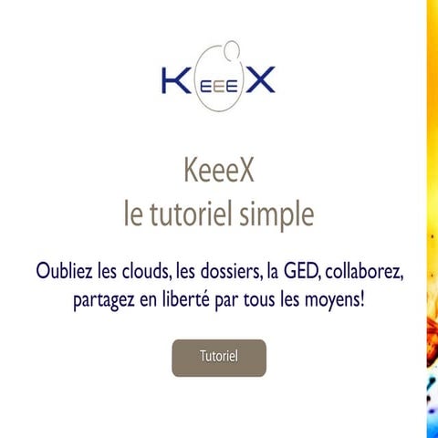 KeeeX le tutoriel simple 20150106-lh-keeex-xutar-velec-bumak