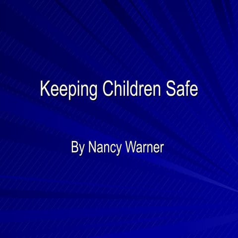 Keeping children safe | PPT